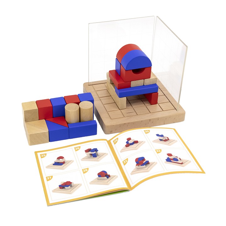 Viga Toys® Wooden 3D Block Building Game